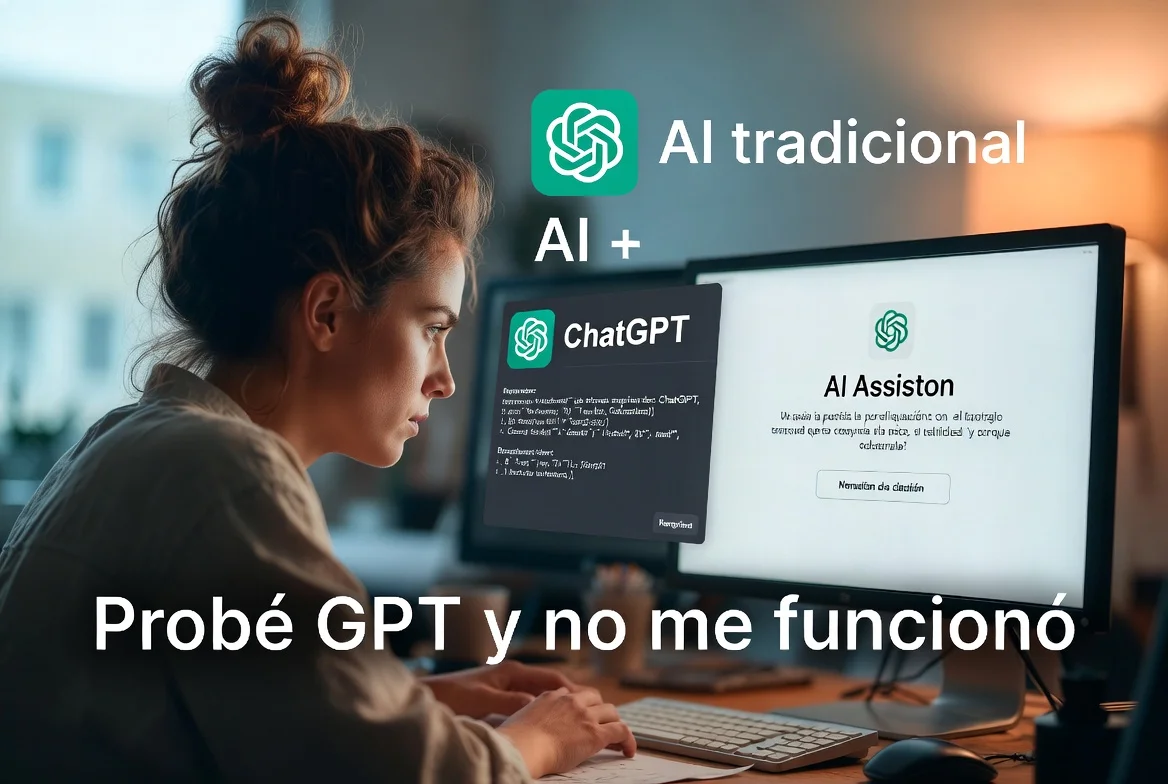 Probe ChatGPT pero no funciono
