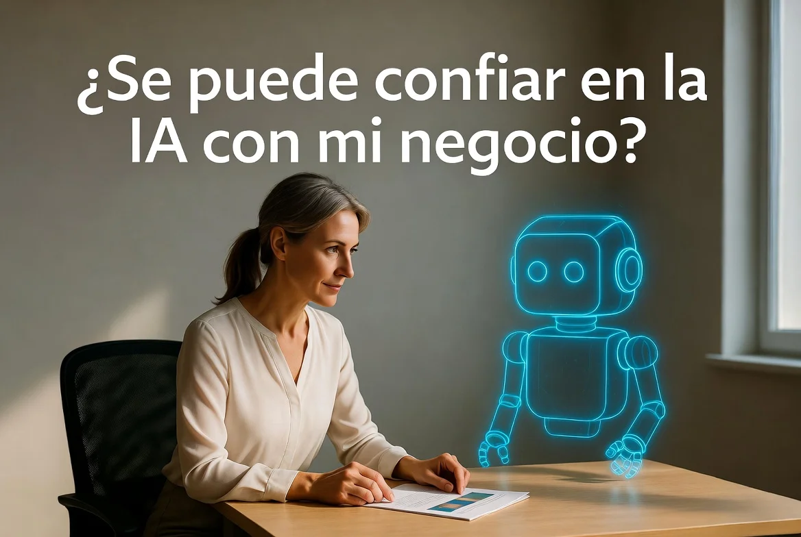 Puedo confiar mi negocio a la IA
