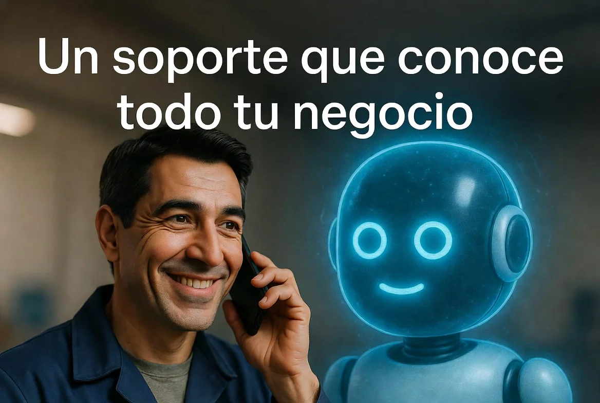 Un equipo de soporte que conoce todo tu negocio